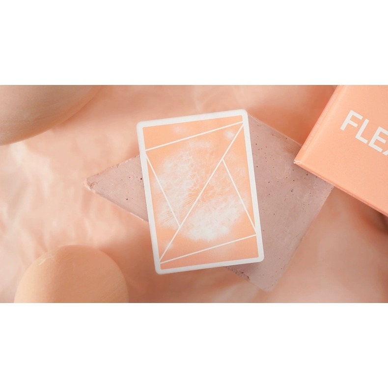 【千葉撲克】現貨 Flexible 柔和桃 撲克牌 2024 TCC新品 花切撲克牌 魔術道具 收藏牌 練習牌-細節圖3
