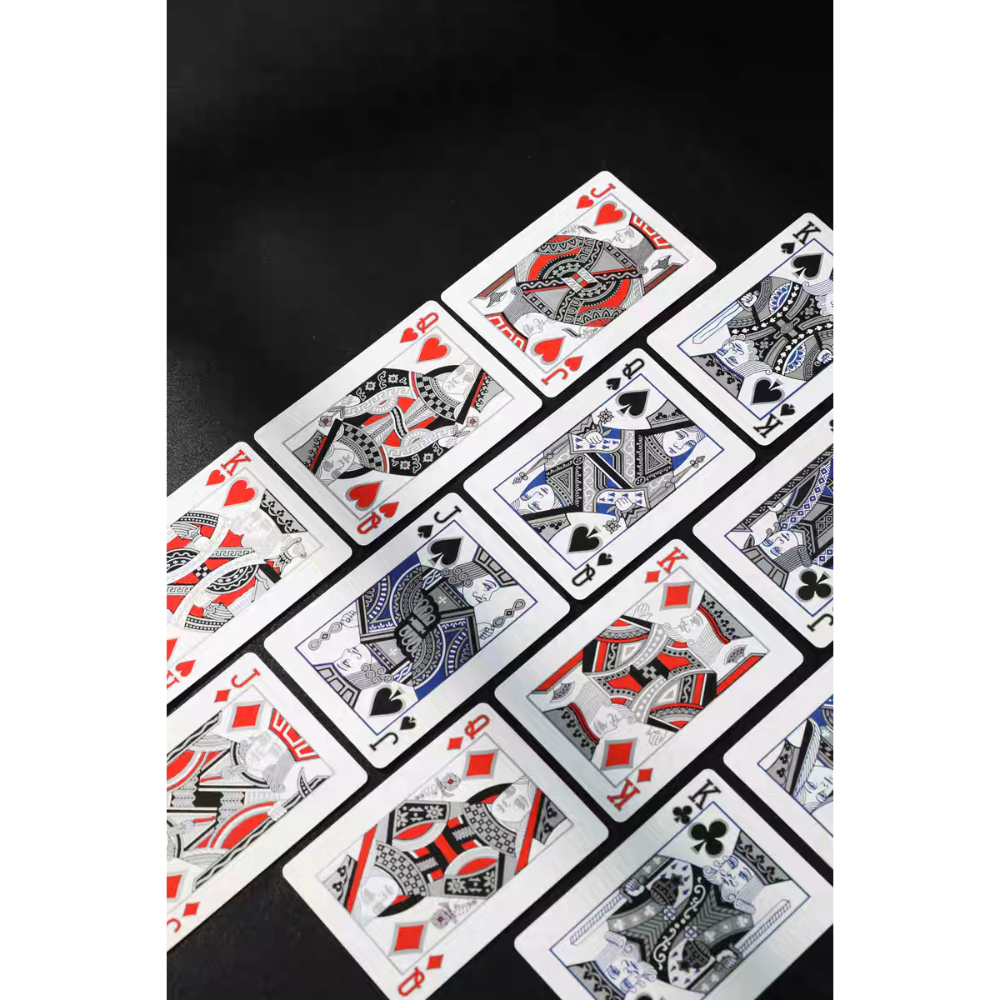 【千葉撲克】現貨 瑜慈Logo 金屬油墨 撲克牌 Holo鐳射工藝 魔術 收藏牌 花切專用牌 禮物 紙牌 渡邊燙金-細節圖7