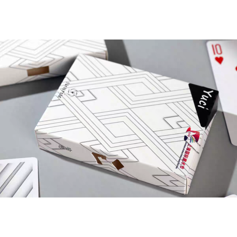 【千葉撲克】現貨 瑜慈 極光 撲克牌 螢光撲克牌 花切練習牌 魔術道具 收藏牌 紙牌 uspcc 花切專用牌-細節圖8