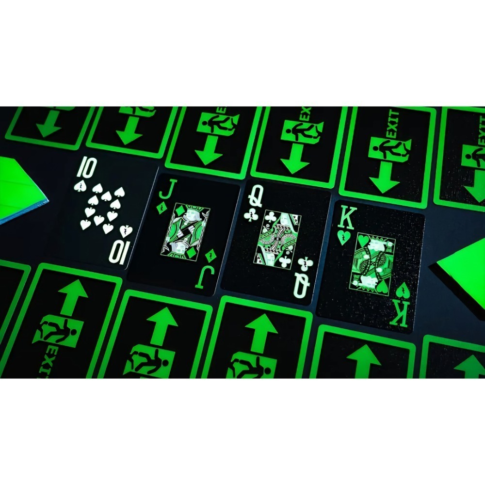 【千葉撲克】現貨 Exit 出口 撲克牌 螢光撲克牌 魔術 花切專用牌 TCC 收藏牌禮物 紙牌 渡邊燙金 練習牌-細節圖7