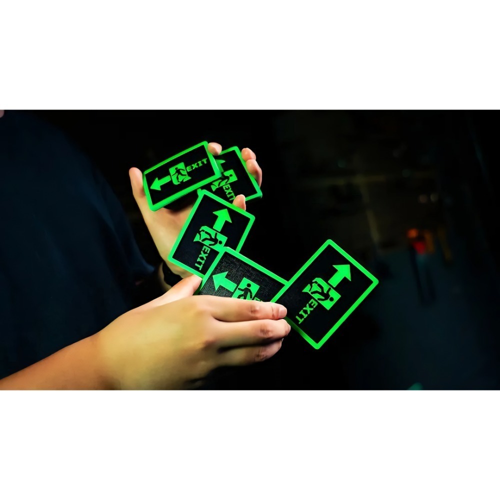 【千葉撲克】現貨 Exit 出口 撲克牌 螢光撲克牌 魔術 花切專用牌 TCC 收藏牌禮物 紙牌 渡邊燙金 練習牌-細節圖9