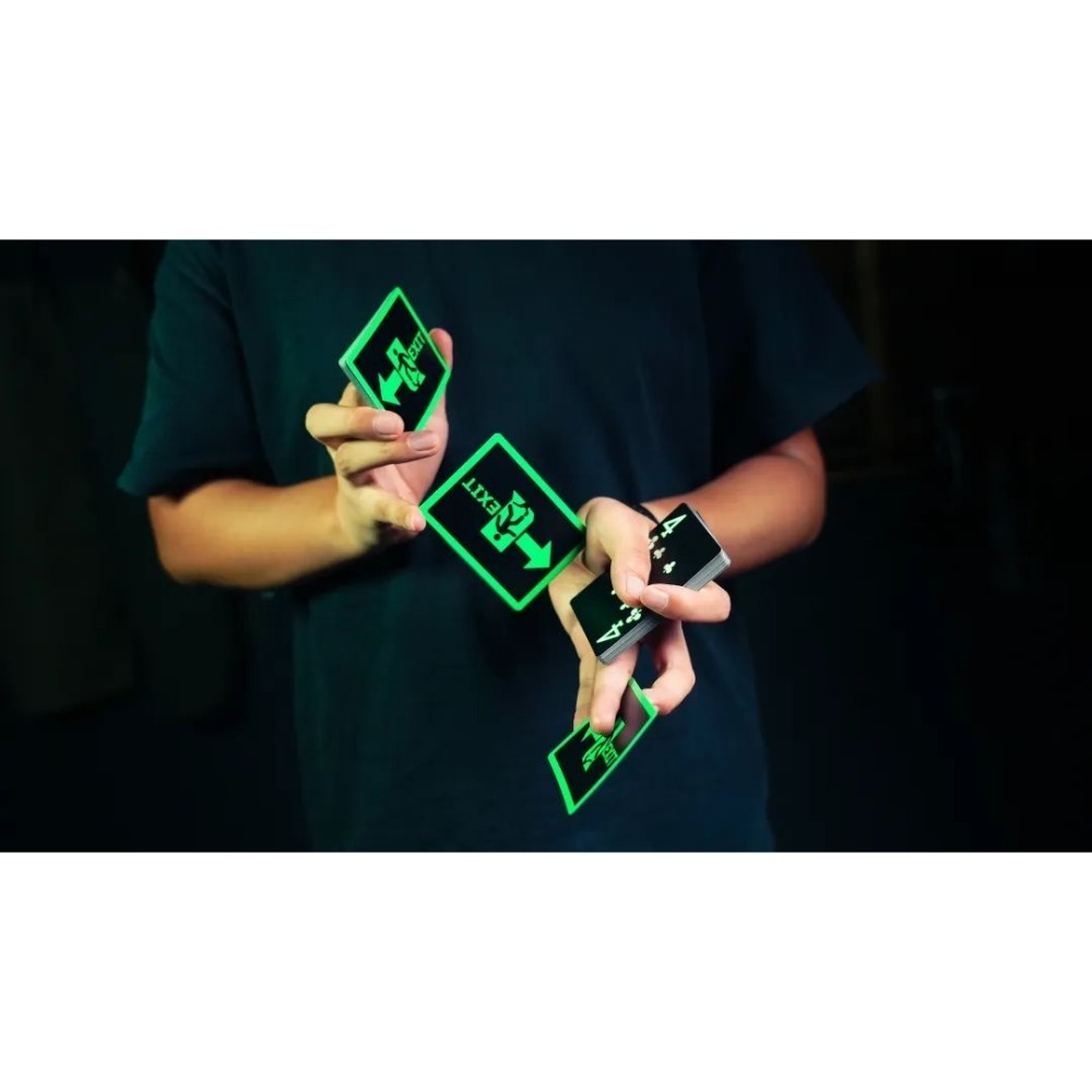 【千葉撲克】現貨 Exit 出口 撲克牌 螢光撲克牌 魔術 花切專用牌 TCC 收藏牌禮物 紙牌 渡邊燙金 練習牌-細節圖10