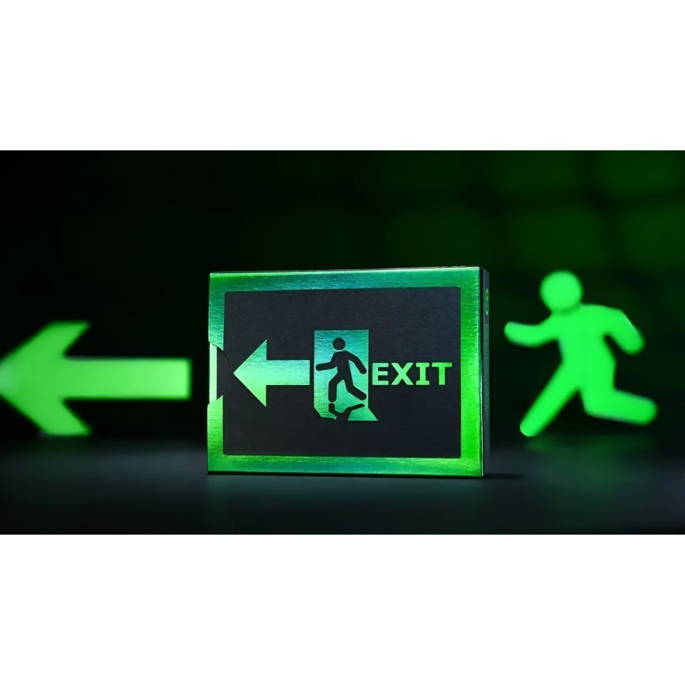 【千葉撲克】現貨 Exit 出口 撲克牌 螢光撲克牌 魔術 花切專用牌 TCC 收藏牌禮物 紙牌 渡邊燙金 練習牌-細節圖3