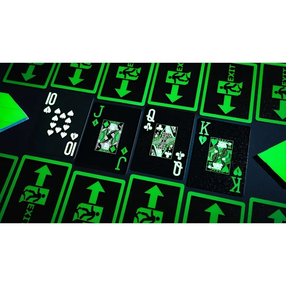 【千葉撲克】現貨 Exit 出口 撲克牌 螢光撲克牌 魔術 花切專用牌 TCC 收藏牌禮物 紙牌 渡邊燙金 練習牌-細節圖7