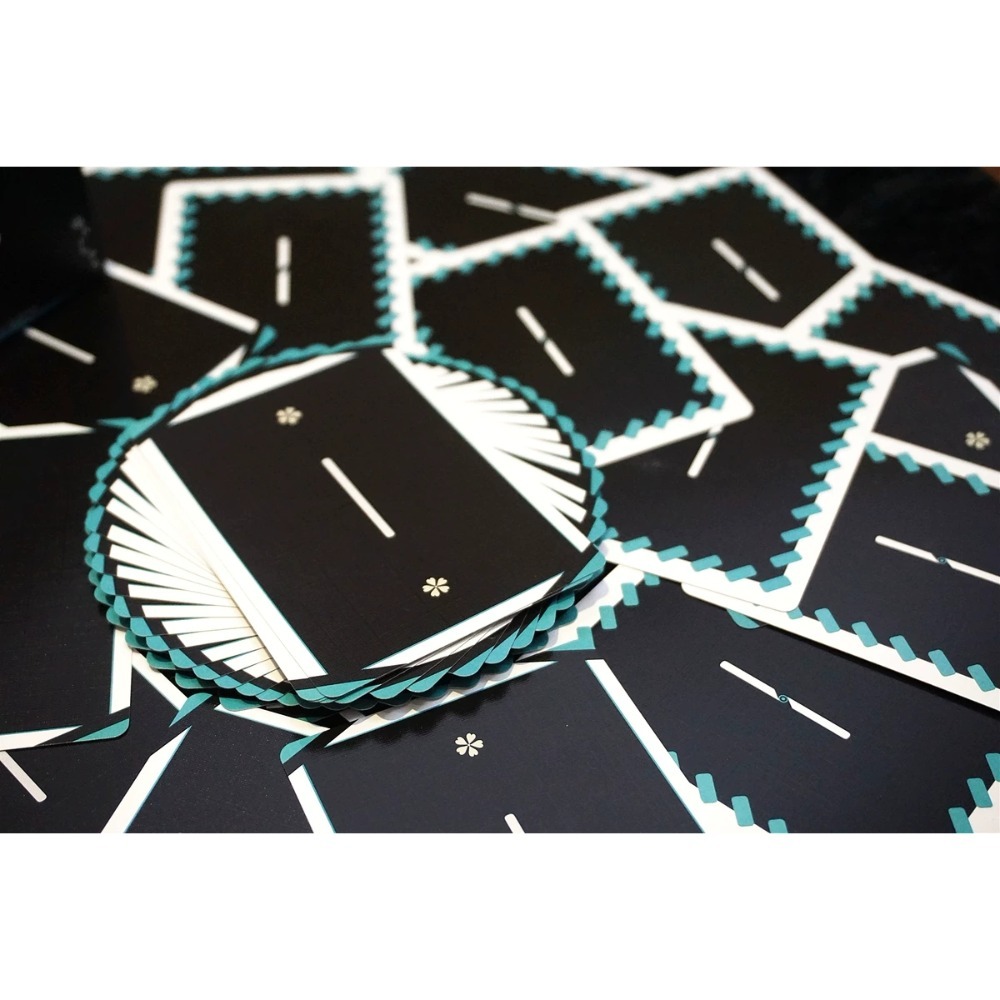 【千葉撲克】現貨 獨奏者v2 碧色 撲克牌 無點數  花切撲克牌 收藏牌 魔術道具 紙牌 練習牌 花切專用-細節圖4