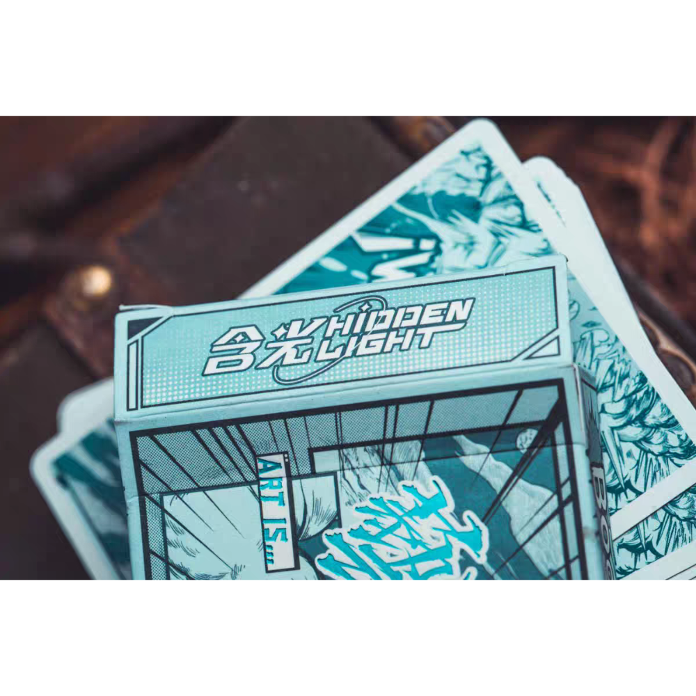 【千葉撲克】現貨 藝術就是Boom 漫畫 撲克牌 kingstar 藍色 粉色 藝術就是爆炸 練習牌 花切 收藏牌 魔術-細節圖4