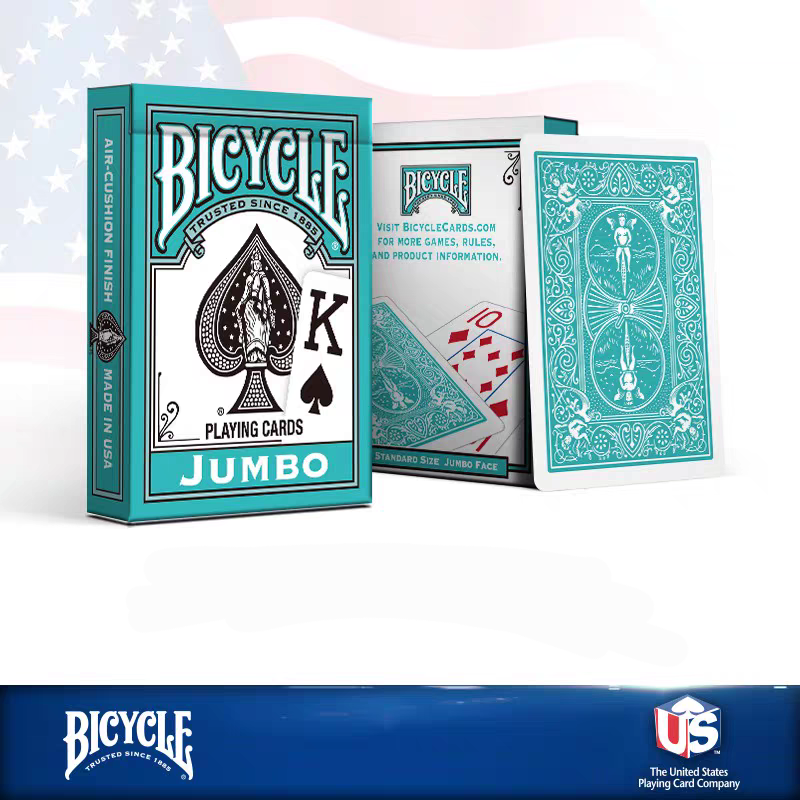 【千葉撲克】現貨 Bicycle 炫彩大字版 魔術師 撲克牌 八色 彩色 彩虹撲克牌 花切收藏撲克牌 紅橘橙黃綠藍紫黑白-規格圖8