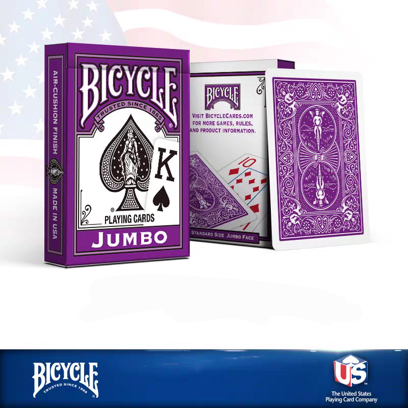 【千葉撲克】現貨 Bicycle 炫彩大字版 魔術師 撲克牌 八色 彩色 彩虹撲克牌 花切收藏撲克牌 紅橘橙黃綠藍紫黑白-規格圖8