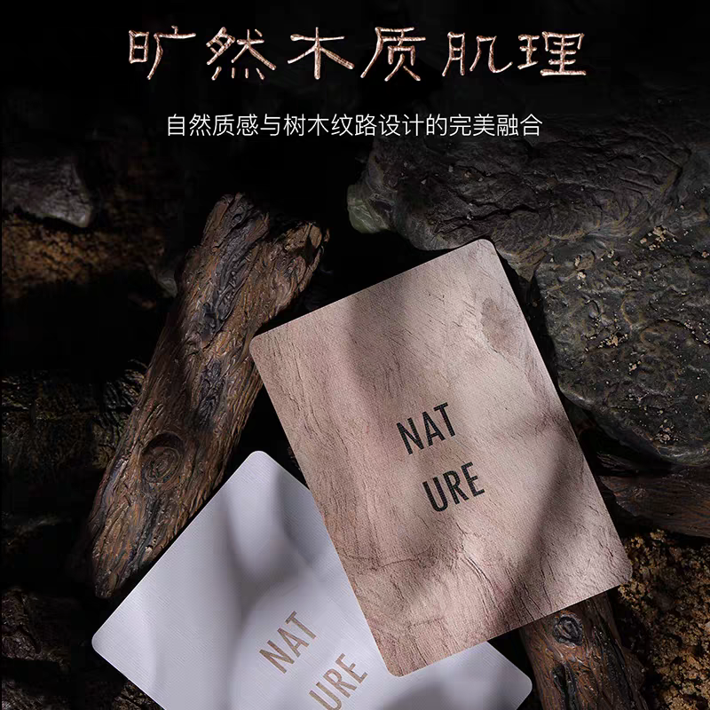 【千葉撲克】現貨 木紋 撲克牌 Kspcc 高性價比練習牌 花切撲克牌 收藏牌 魔術道具 木頭撲克牌-細節圖3