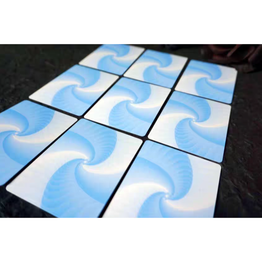 【千葉撲克】現貨 愛與夢境藍色款 撲克牌 布紋 無點數 魔術 收藏牌 花切專用牌 禮物 練習牌 紙牌 渡邊燙金-細節圖11