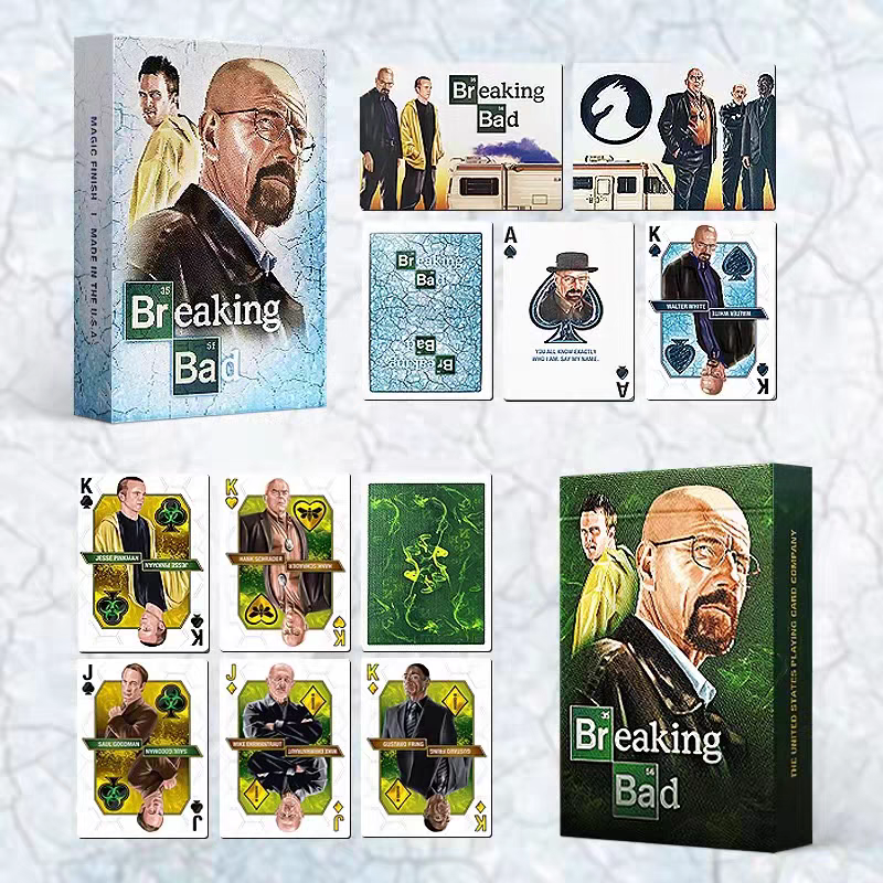 【千葉撲克】現貨 Bicycle 絕命毒師 撲克牌 USPCC 花切牌 練習 收藏牌 魔術 Breaking Bad-細節圖3