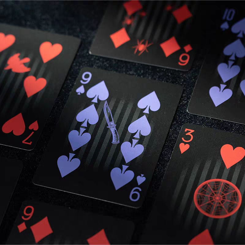 【千葉撲克】現貨 Bicycle x Wednesday 星期三 撲克牌 聯名 練習牌 魔術收藏牌 紙牌 uspcc-細節圖6