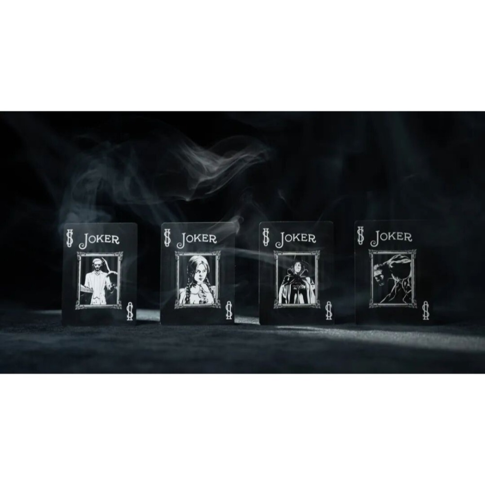 【千葉撲克】現貨 Bicycle x Wednesday 星期三 撲克牌 聯名 練習牌 魔術收藏牌 紙牌 uspcc-細節圖7