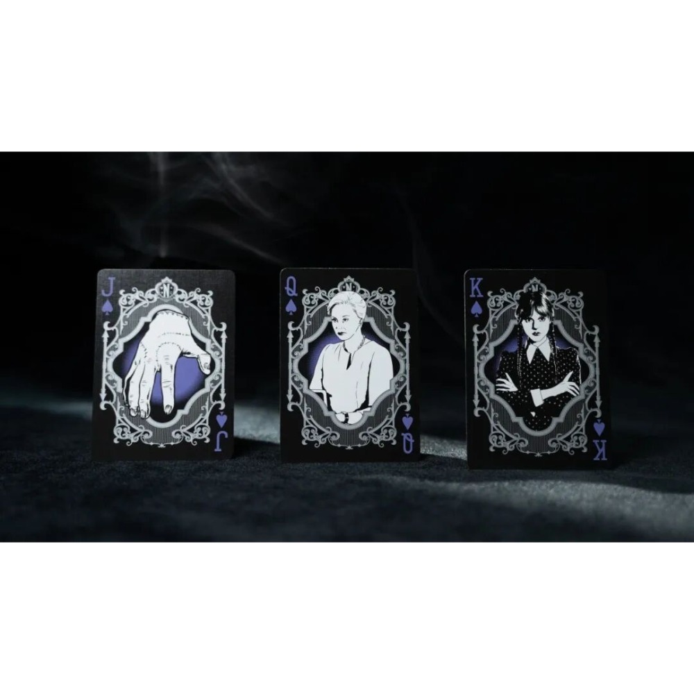 【千葉撲克】現貨 Bicycle x Wednesday 星期三 撲克牌 聯名 練習牌 魔術收藏牌 紙牌 uspcc-細節圖8