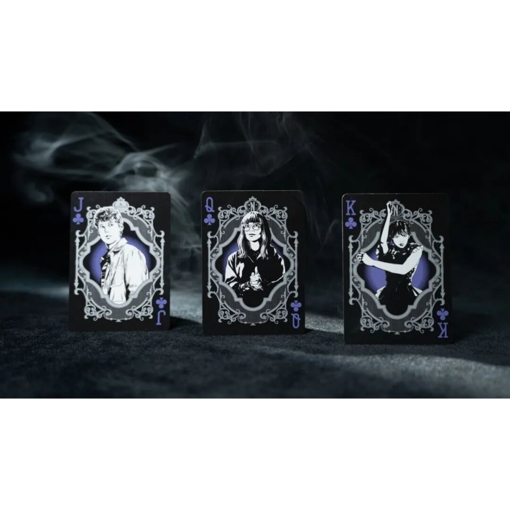 【千葉撲克】現貨 Bicycle x Wednesday 星期三 撲克牌 聯名 練習牌 魔術收藏牌 紙牌 uspcc-細節圖10