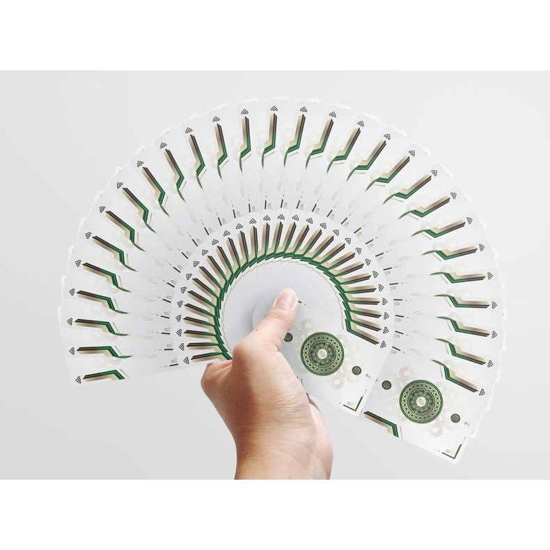 【千葉撲克】現貨 Tcc撲克 傾城系列 墨綠 焉紫 無點數撲克 花切撲克牌 收藏牌 魔術道具 練習牌 紙牌-細節圖10