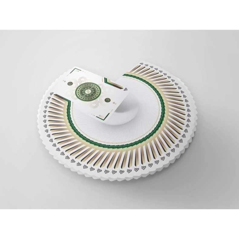 【千葉撲克】現貨 Tcc撲克 傾城系列 墨綠 焉紫 無點數撲克 花切撲克牌 收藏牌 魔術道具 練習牌 紙牌-細節圖11