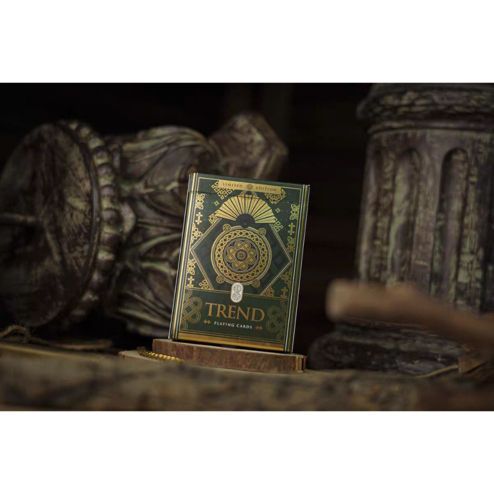 【千葉撲克】現貨 Tcc撲克 傾城系列 墨綠 焉紫 無點數撲克 花切撲克牌 收藏牌 魔術道具 練習牌 紙牌-規格圖11