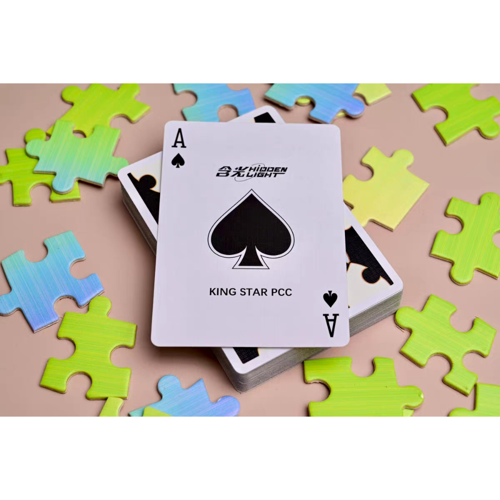 【千葉撲克】現貨 拼圖 撲克牌 Puzzle Kingstar 收藏牌 魔術 花切專用牌 單車牌 禮物 紙牌 練習牌-細節圖4