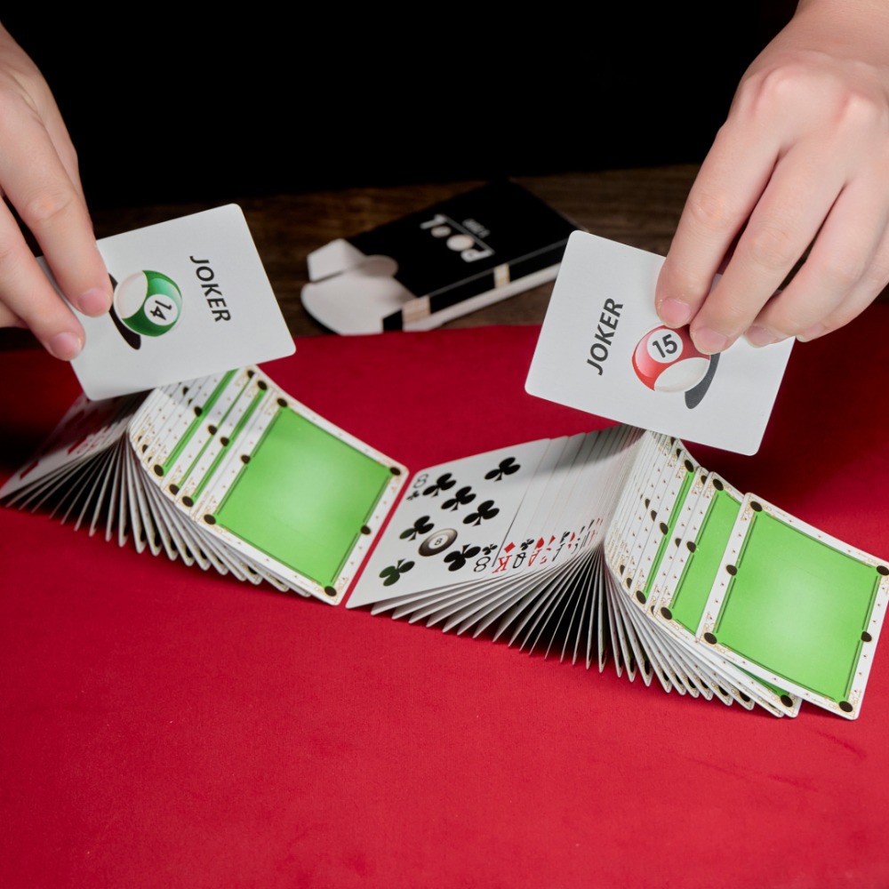 【千葉撲克】現貨 撞球 Pool 撲克牌 檯球 收藏牌 魔術 花切專用牌 單車牌 禮物 紙牌 uspcc 渡邊燙金 練習-細節圖8