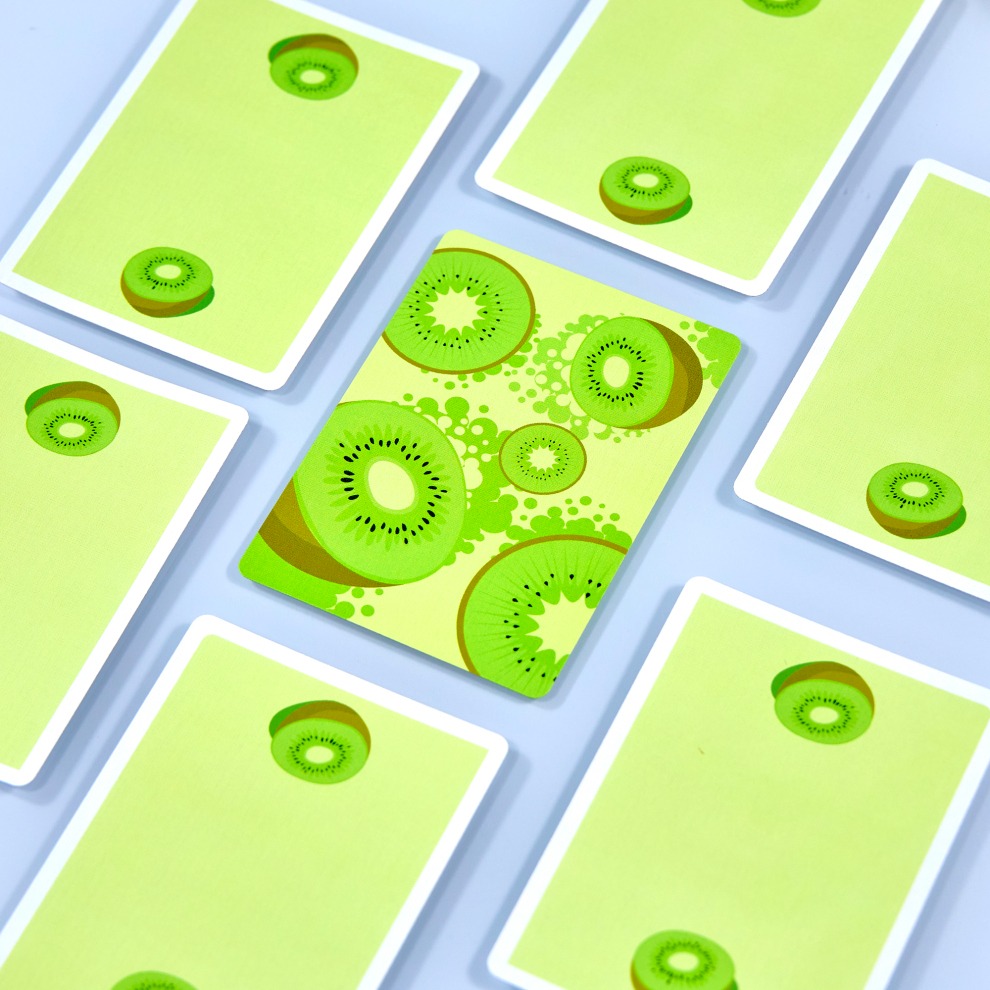 【千葉撲克】現貨 奇異果 Kiwi 清新水果 撲克牌 iarvel出品 收藏牌 魔術 花切專用牌 單車牌 禮物 紙牌-細節圖7