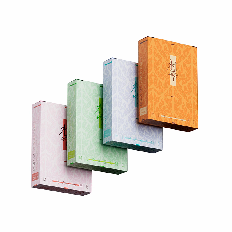 【千葉撲克】現貨 村雨 撲克牌  四季款 花切撲克牌 粉色 綠色 橘色 藍色 花切練習牌 花切專用牌 收藏牌 魔術道具-細節圖2