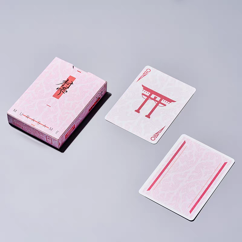 【千葉撲克】現貨 村雨 撲克牌  四季款 花切撲克牌 粉色 綠色 橘色 藍色 花切練習牌 花切專用牌 收藏牌 魔術道具-細節圖5