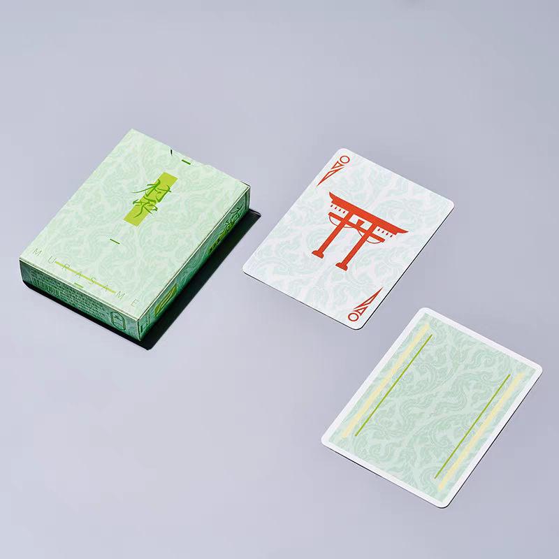 【千葉撲克】現貨 村雨 撲克牌  四季款 花切撲克牌 粉色 綠色 橘色 藍色 花切練習牌 花切專用牌 收藏牌 魔術道具-細節圖6