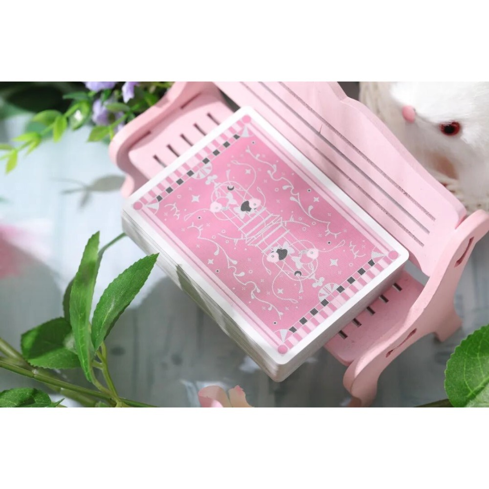 【千葉撲克】現貨 粉PINK 撲克牌 金屬油墨 收藏牌 魔術 花切專用牌 單車牌 禮物 紙牌 渡邊燙金 練習牌-細節圖7