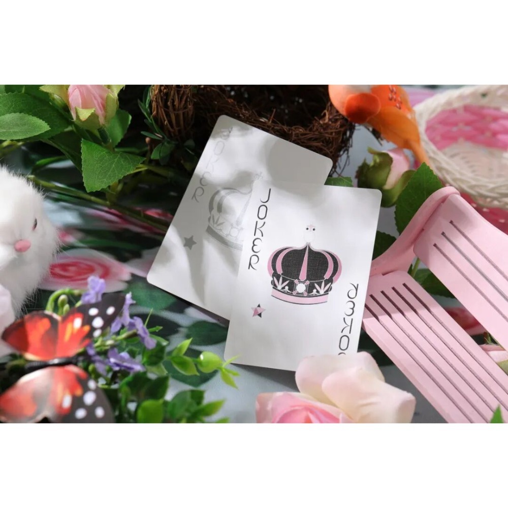 【千葉撲克】現貨 粉PINK 撲克牌 金屬油墨 收藏牌 魔術 花切專用牌 單車牌 禮物 紙牌 渡邊燙金 練習牌-細節圖8