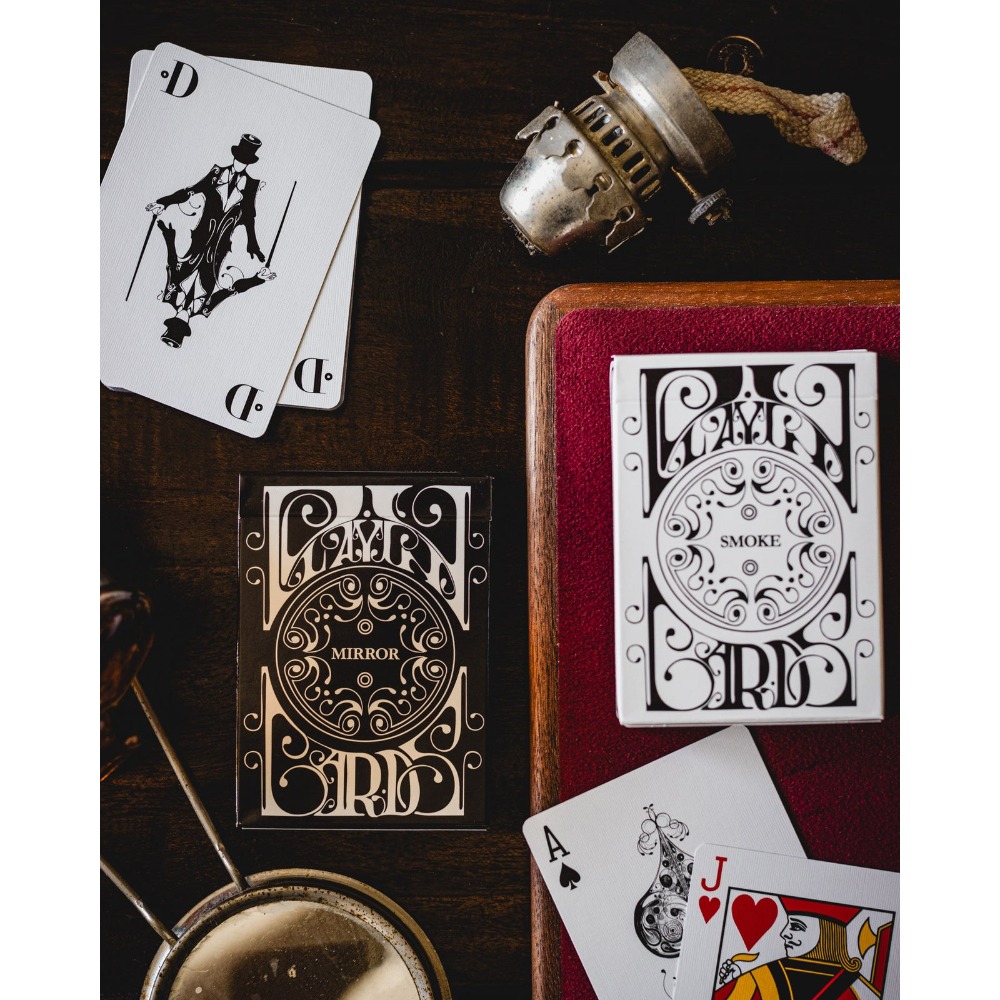 【千葉撲克】現貨 DD煙與鏡 撲克牌 v2官方復刻 uspcc 黑白款 花切撲克牌 魔術牌 收藏牌 練習牌-細節圖4