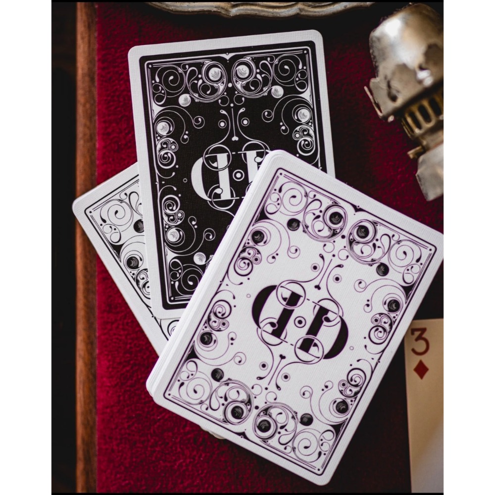 【千葉撲克】現貨 DD煙與鏡 撲克牌 v2官方復刻 uspcc 黑白款 花切撲克牌 魔術牌 收藏牌 練習牌-細節圖6