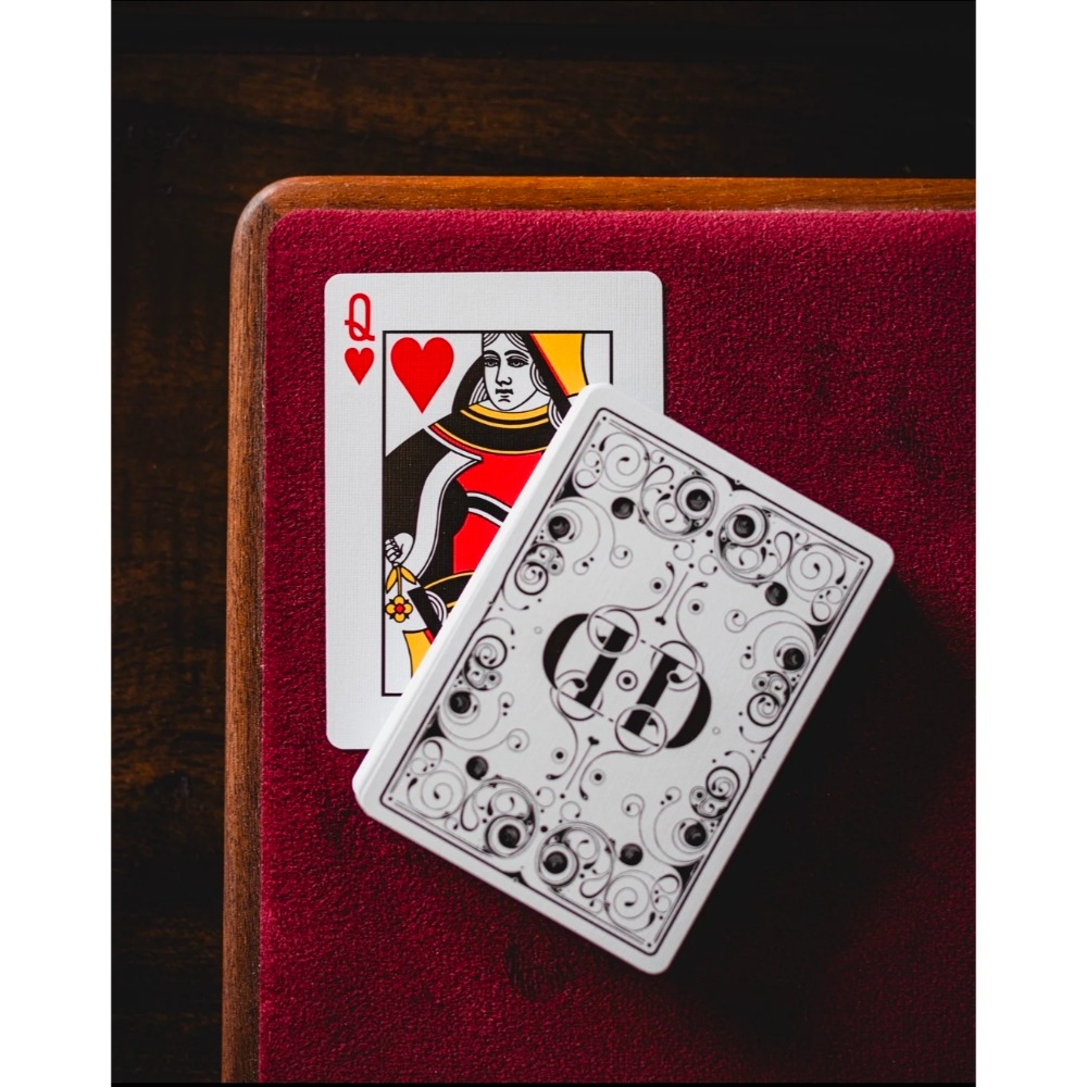 【千葉撲克】現貨 DD煙與鏡 撲克牌 v2官方復刻 uspcc 黑白款 花切撲克牌 魔術牌 收藏牌 練習牌-細節圖9