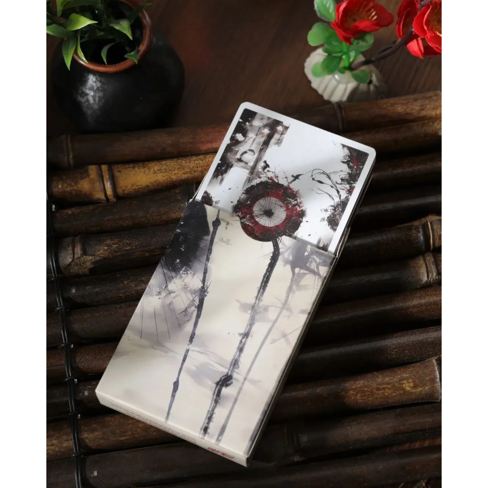 【千葉撲克】現貨 暗香疏影 撲克牌 古風 書法 國風 花切練習牌 魔術道具 收藏牌 紙牌 uspcc 花切專用牌-細節圖9