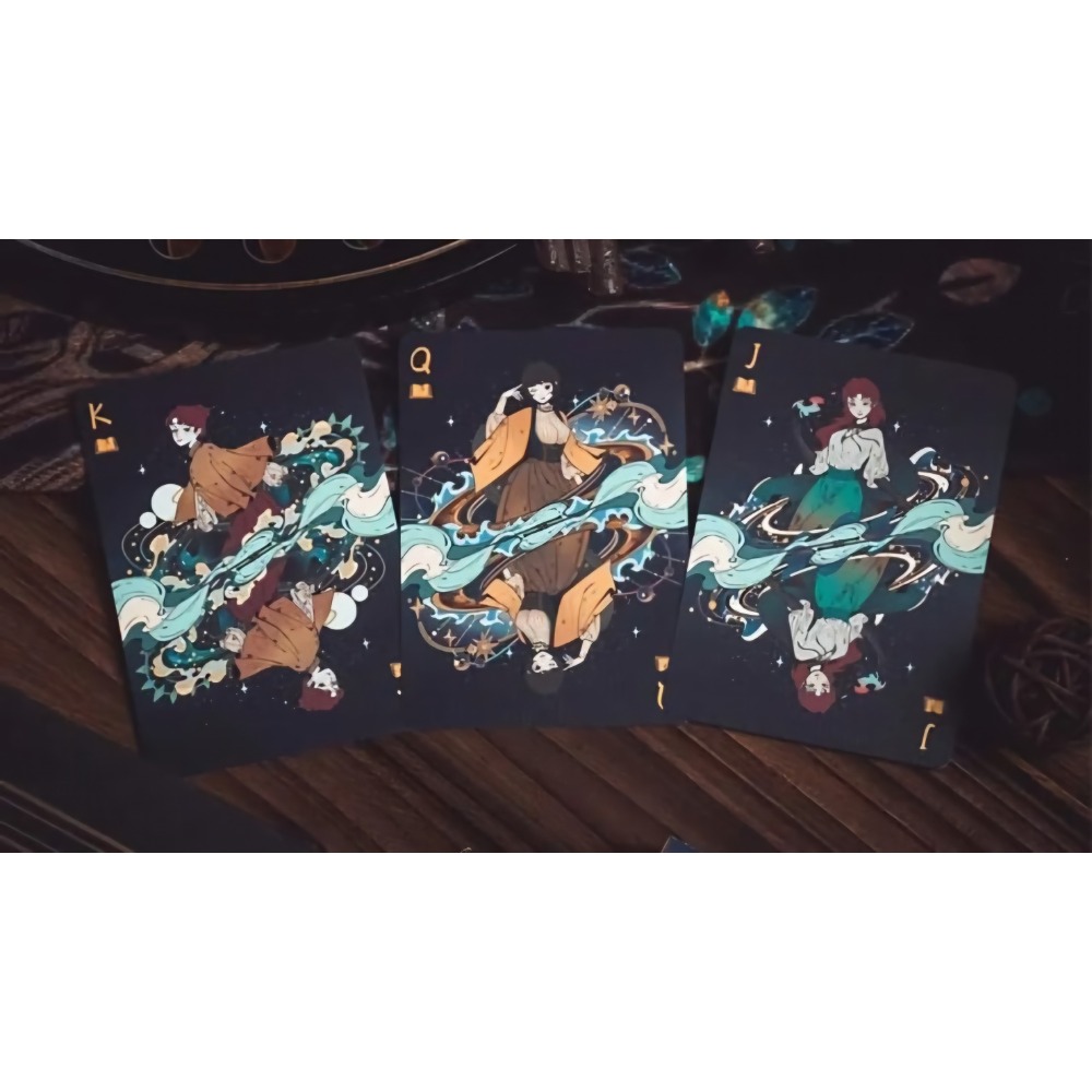 【千葉撲克】現貨 kingstar魔女 撲克牌 二次元 花切撲克牌 練習牌 收藏牌 魔術道具 ks撲克牌-細節圖6