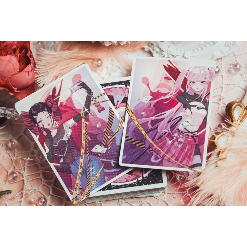 【千葉撲克】現貨 叛逆天使 撲克牌 限量5000副 二次元撲克牌 動漫 動畫 桌遊 花切牌 練習牌 收藏牌 魔術道具-細節圖6