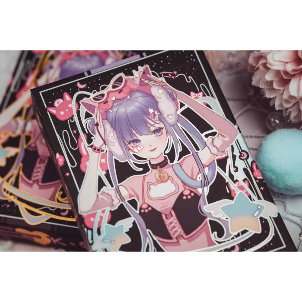 【千葉撲克】現貨 叛逆天使 撲克牌 限量5000副 二次元撲克牌 動漫 動畫 桌遊 花切牌 練習牌 收藏牌 魔術道具-規格圖11