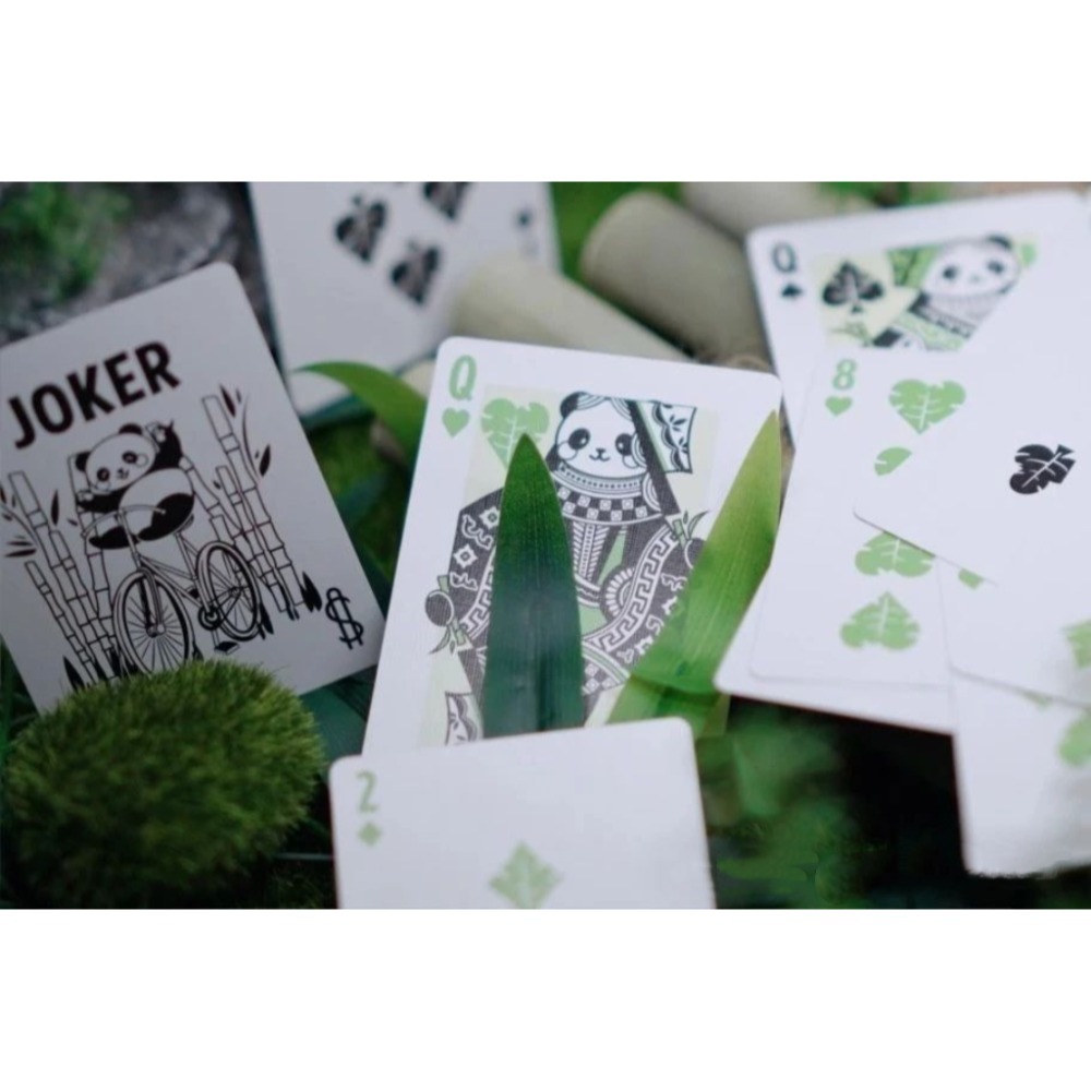 【千葉撲克】現貨 Bicycle 熊貓 撲克牌 Panda 魔術 收藏牌 花切專用牌 禮物 紙牌 uspcc 渡邊燙金-細節圖6