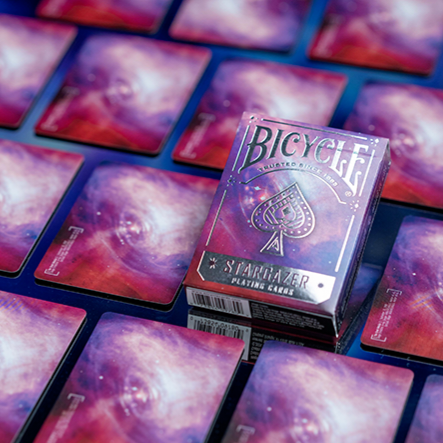 【千葉撲克】現貨 Bicycle 觀星者201 撲克牌 第二代 stargazer 201 單車牌 花切練習收藏牌 星空-細節圖3