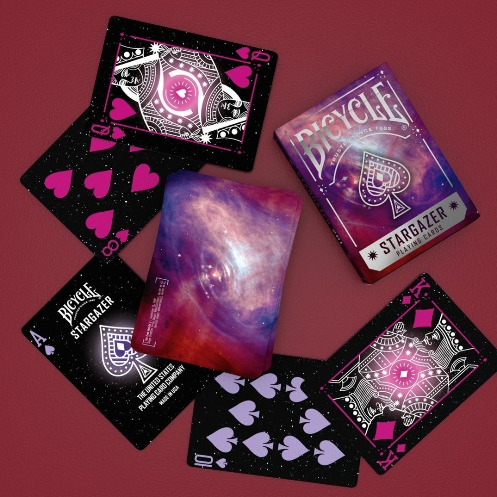 【千葉撲克】現貨 Bicycle 觀星者201 撲克牌 第二代 stargazer 201 單車牌 花切練習收藏牌 星空-細節圖10