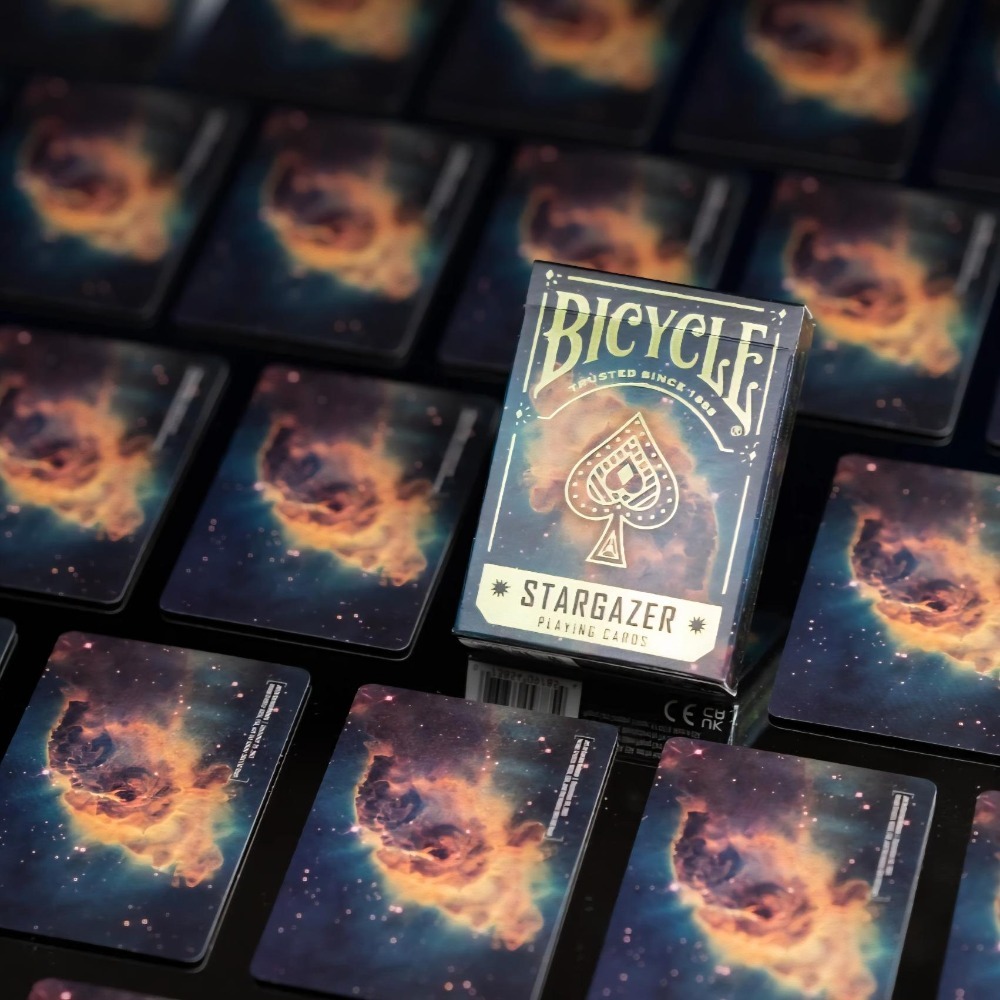 【千葉撲克】現貨 Bicycle 觀星者 203 撲克牌 最新款 Stargazer 魔術 收藏牌 花切專用牌 練習牌-細節圖2