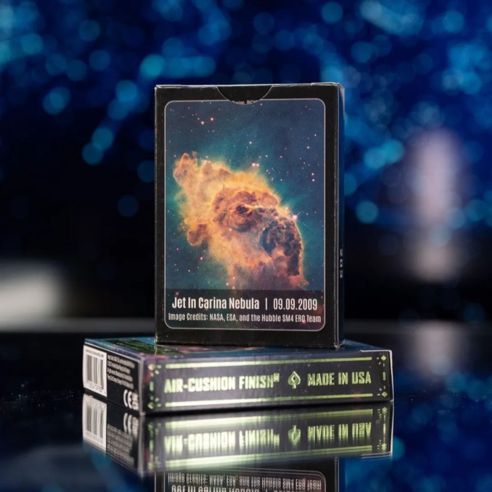 【千葉撲克】現貨 Bicycle 觀星者 203 撲克牌 最新款 Stargazer 魔術 收藏牌 花切專用牌 練習牌-細節圖3