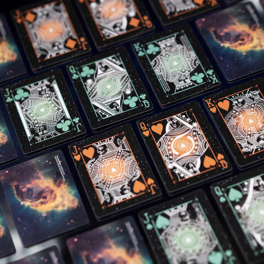 【千葉撲克】現貨 Bicycle 觀星者 203 撲克牌 最新款 Stargazer 魔術 收藏牌 花切專用牌 練習牌-細節圖6