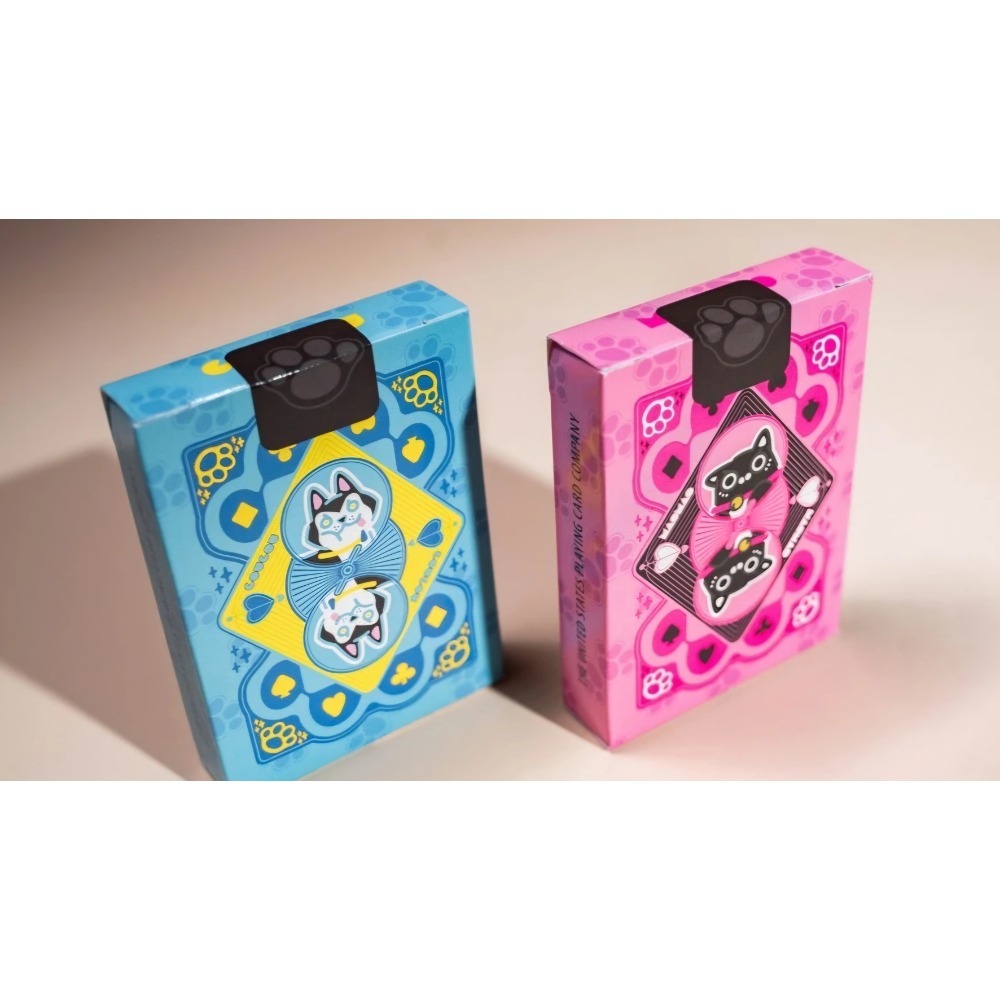 【千葉撲克】現貨 Bicycle 貓貓狗狗 單車 撲克牌 螢光油墨 USPCC 單車牌 花切牌 練習牌 收藏牌 寵物-細節圖2