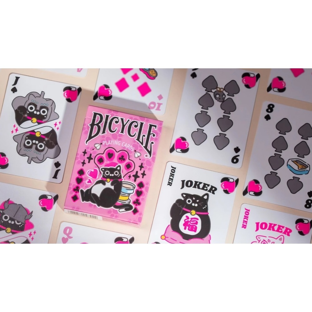 【千葉撲克】現貨 Bicycle 貓貓狗狗 單車 撲克牌 螢光油墨 USPCC 單車牌 花切牌 練習牌 收藏牌 寵物-細節圖3