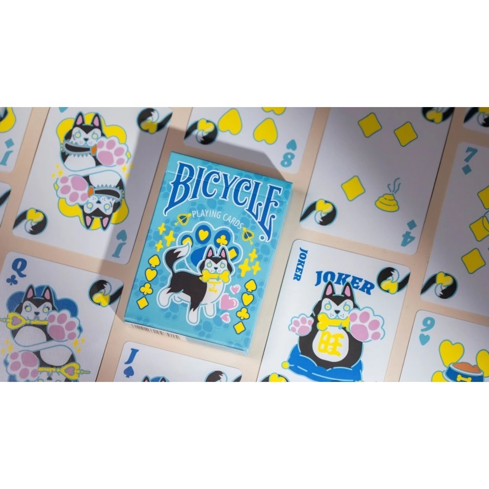 【千葉撲克】現貨 Bicycle 貓貓狗狗 單車 撲克牌 螢光油墨 USPCC 單車牌 花切牌 練習牌 收藏牌 寵物-細節圖7