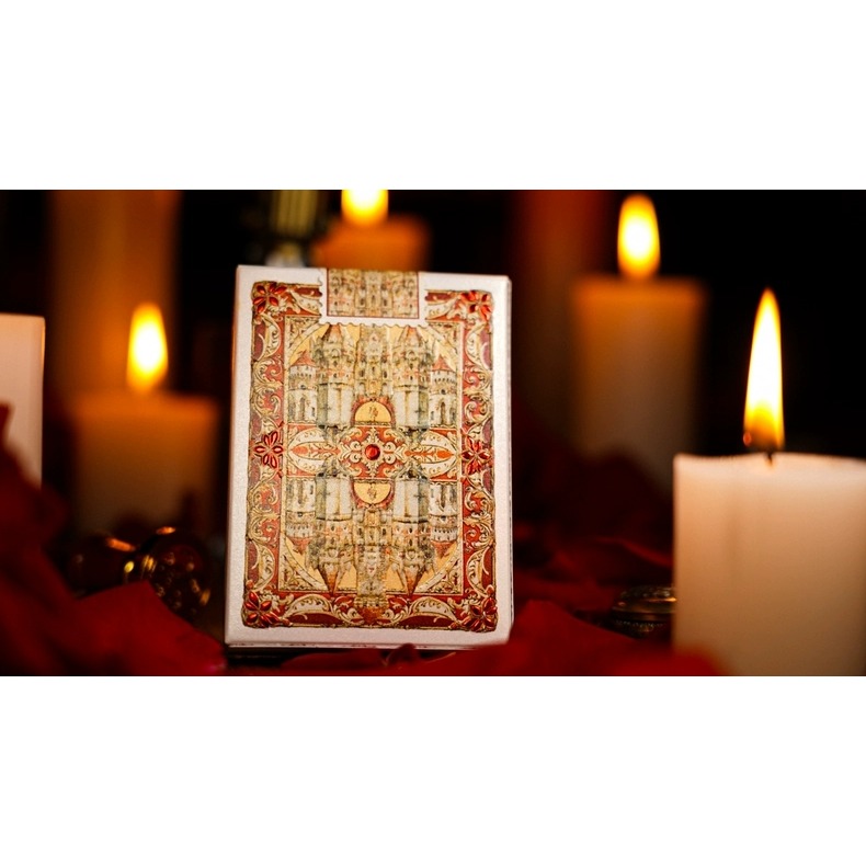 【千葉撲克】現貨 城堡 撲克牌 騎士復古撲克牌 Tcc fashion系列 花切撲克牌 練習牌 收藏牌 魔術道具 騎士-細節圖2