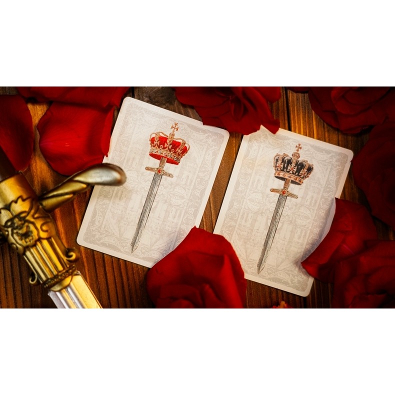 【千葉撲克】現貨 城堡 撲克牌 騎士復古撲克牌 Tcc fashion系列 花切撲克牌 練習牌 收藏牌 魔術道具 騎士-細節圖4