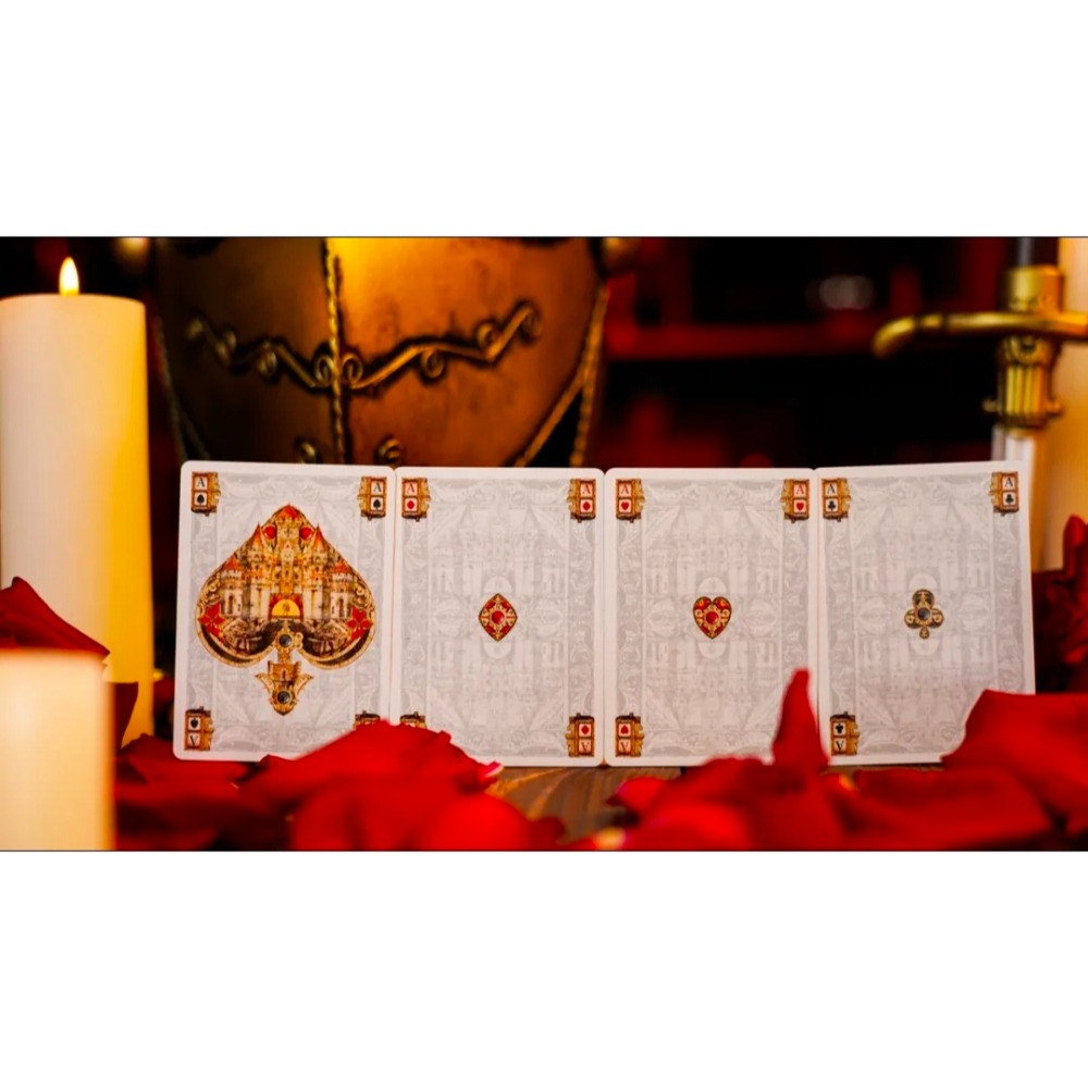 【千葉撲克】現貨 城堡 撲克牌 騎士復古撲克牌 Tcc fashion系列 花切撲克牌 練習牌 收藏牌 魔術道具 騎士-細節圖8