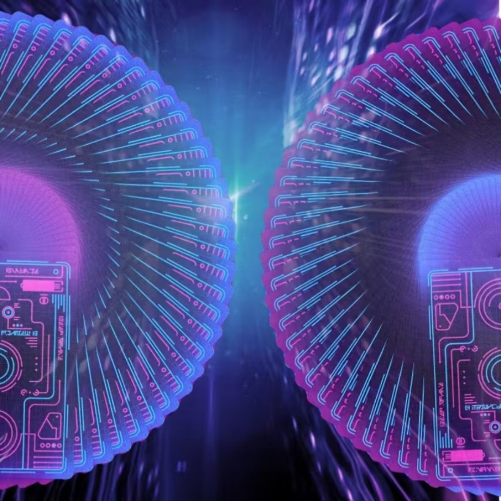 【千葉撲克】現貨 Bicycle 賽博龐克 撲克牌 賽博朋克 賽博城市 賽博電路 賽博控制台 花切魔術收藏送禮 單車-細節圖6